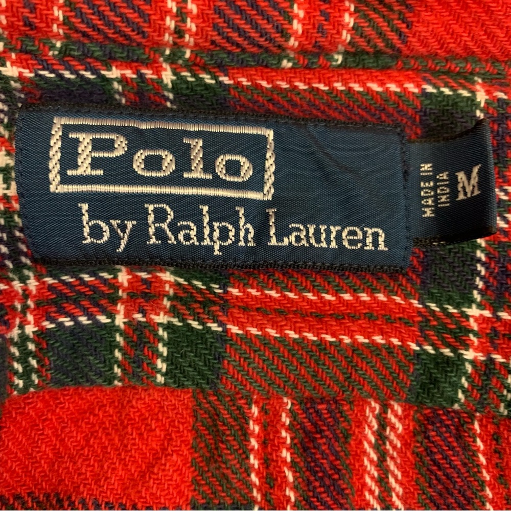 Polo by Ralph Lauren Plaid Flannel Button-Down Shirt - Picture 6 of 7
